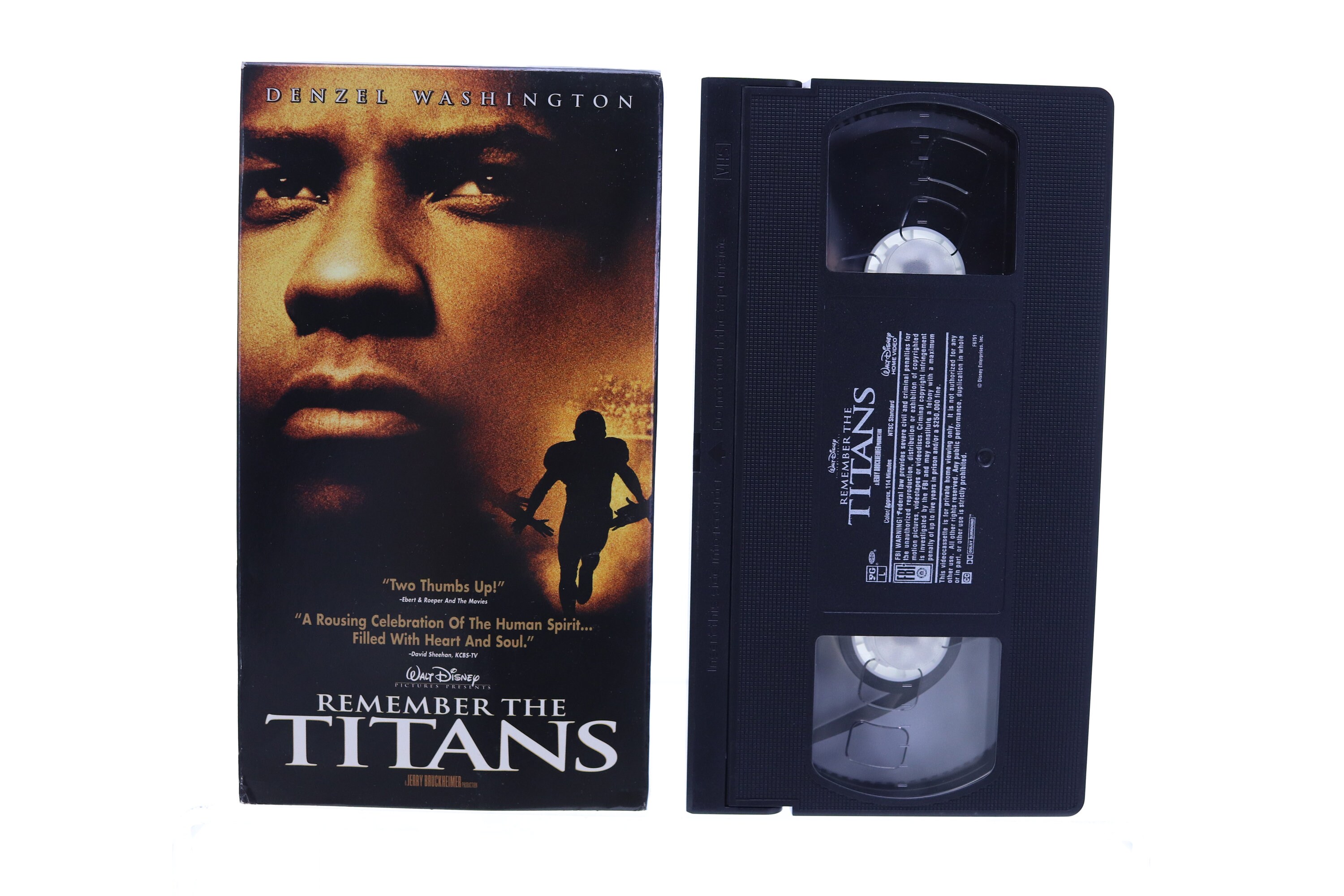 Remember the Titans VHS Tape Etsy