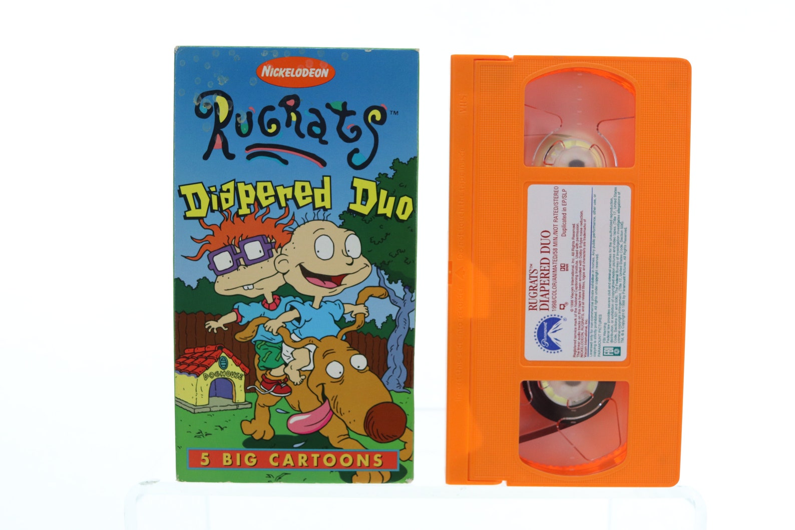 Rugrats Diapered Duo VHS Tape Etsy