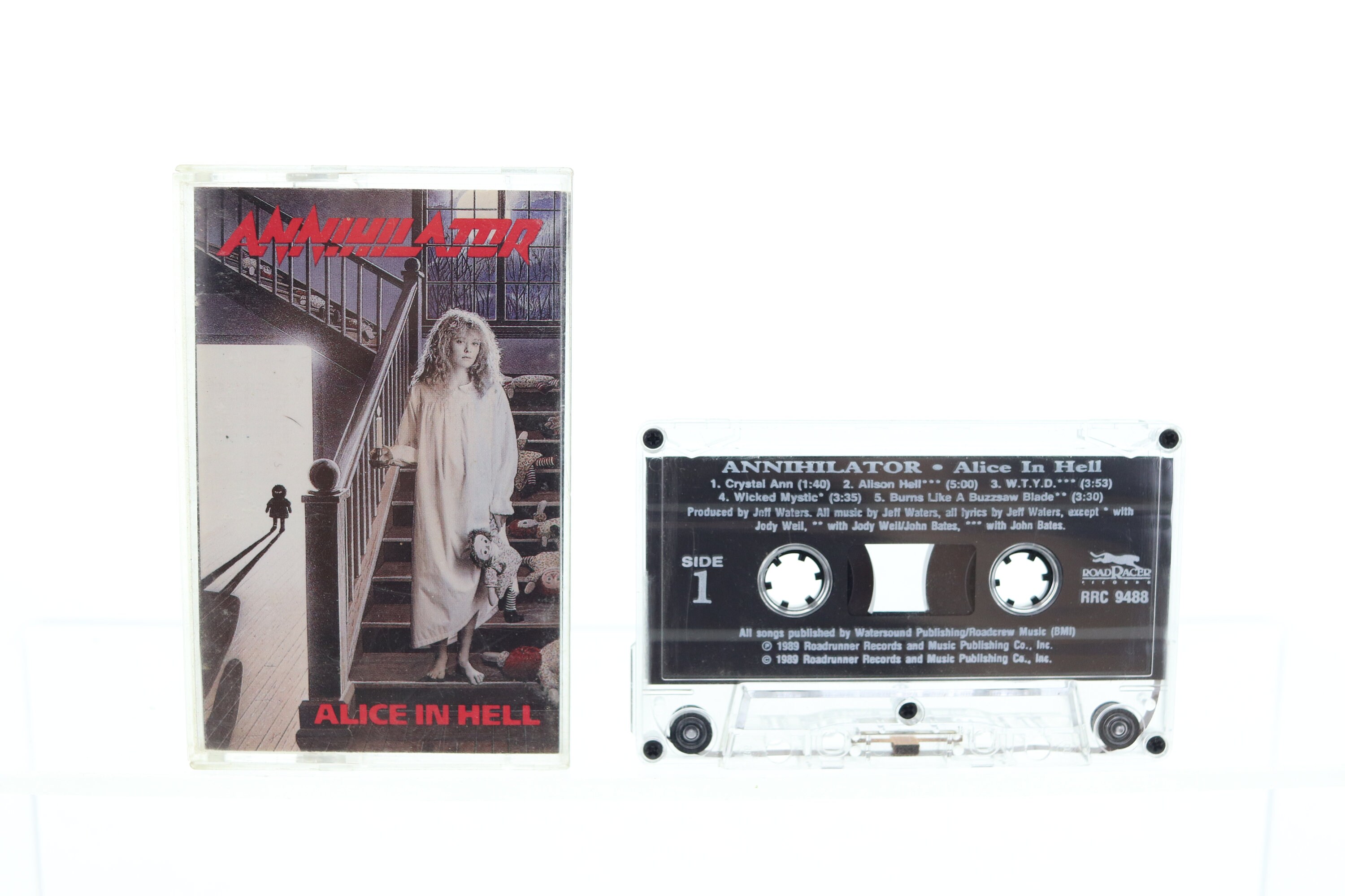 Annihilator Alice in Hell Cassette Tape - Etsy