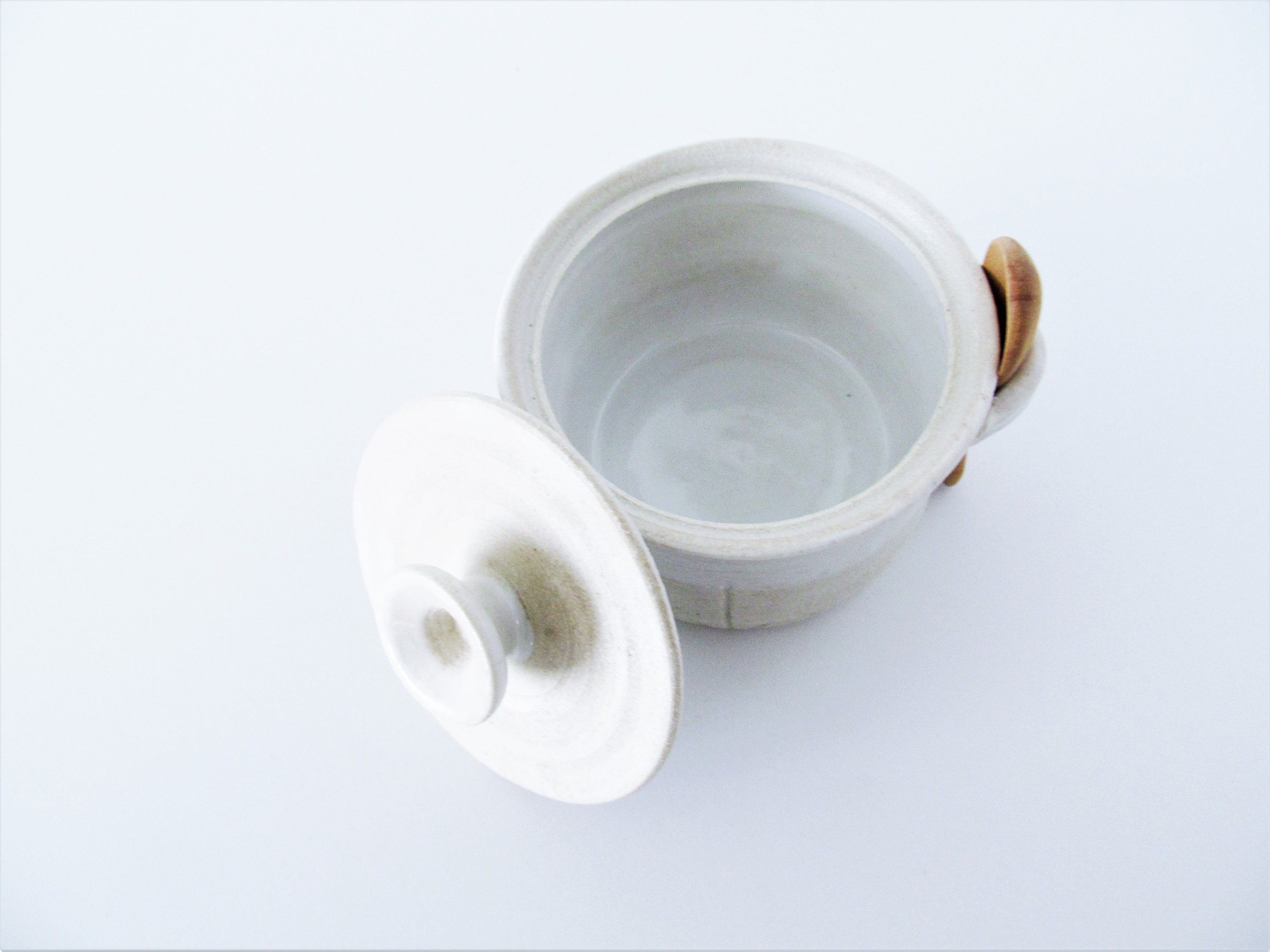 Salt Cellar/ Gift for Dad/ Salt Cellar With Lid and Spoon/ Etsy