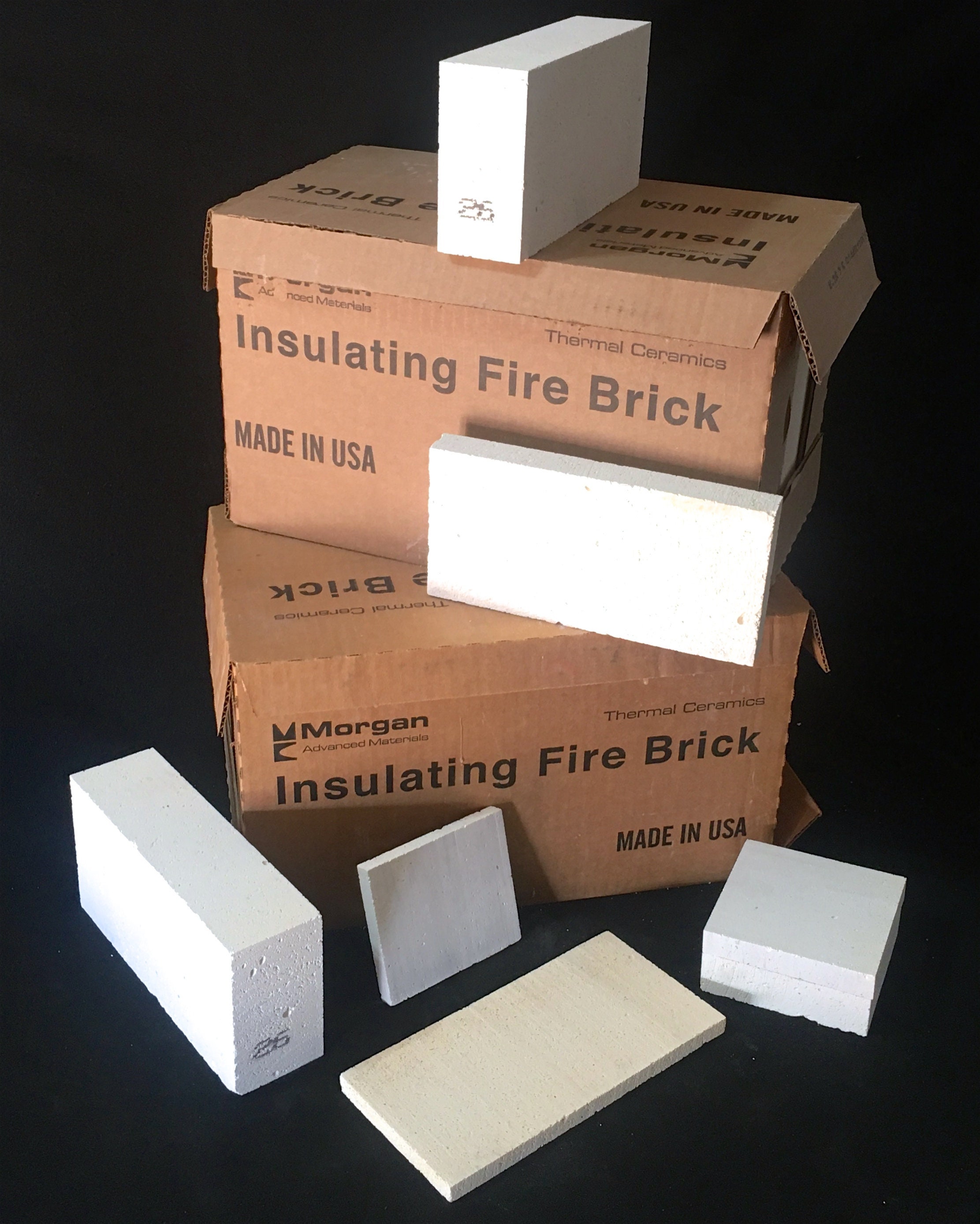K26 Insulating Firebrick 9 X 4.5 X .50 Thermal Ceramics 2600F