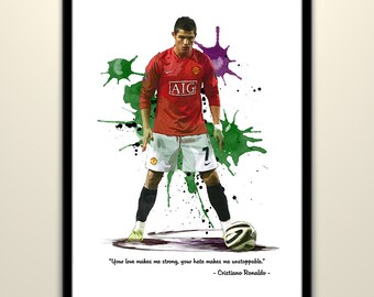 Ronaldo poster | Etsy