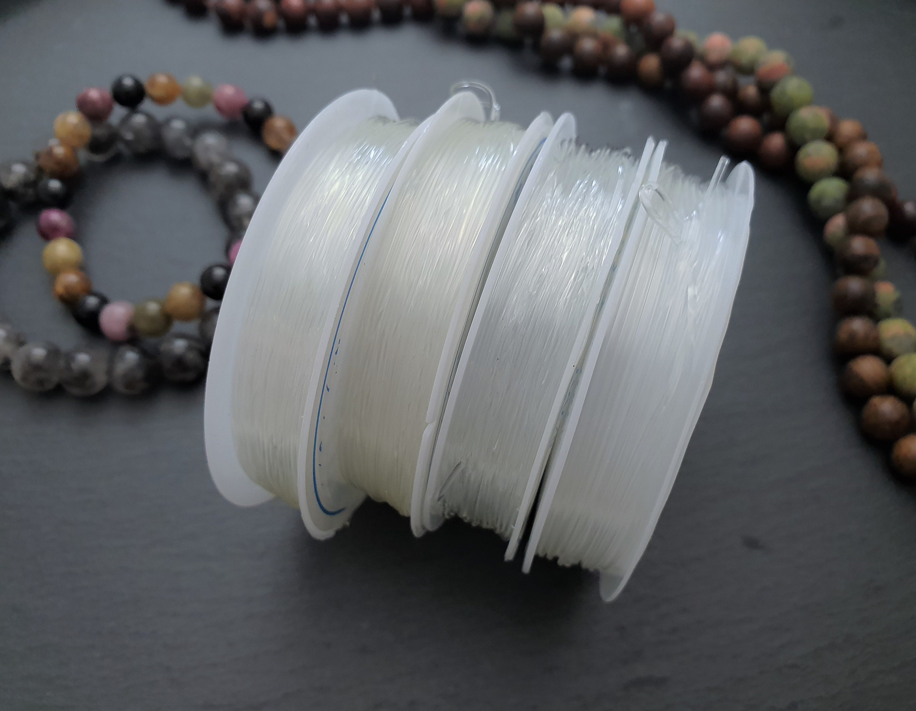 Clear Stretch Elastic Beading Cord 0.6mm 0.7mm 0.8mm 1mm Etsy