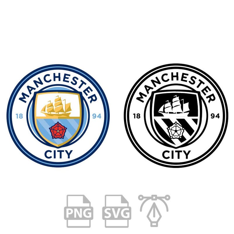 Manchester City Svg Etsy UK