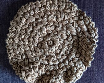 Handgemaakte gehaakte hot pad