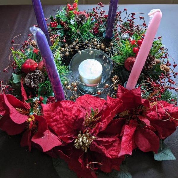 Advent Wreath Etsy