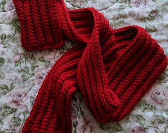 Red Scarf for Women