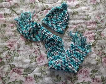 Scarf and Hat Combo for Children (3-5 Years Old)