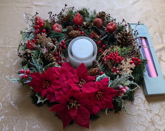 Adventskrans kerst