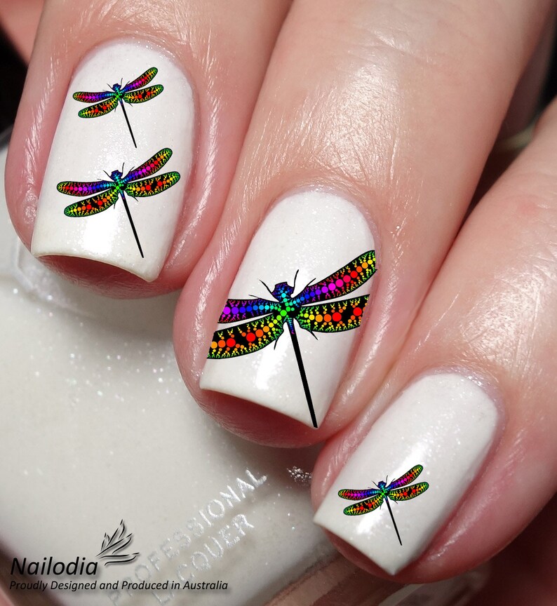 Drygonfly Nail Nailart Dragonfly Nail Art In 2019 Dragonfly