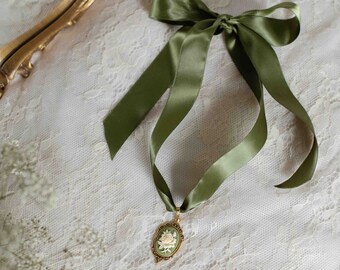 Cottagecore necklace | Cottagecore gift | Cottagecore jewellery | Fairycore necklace | Coquette aesthetic | Victorian necklace