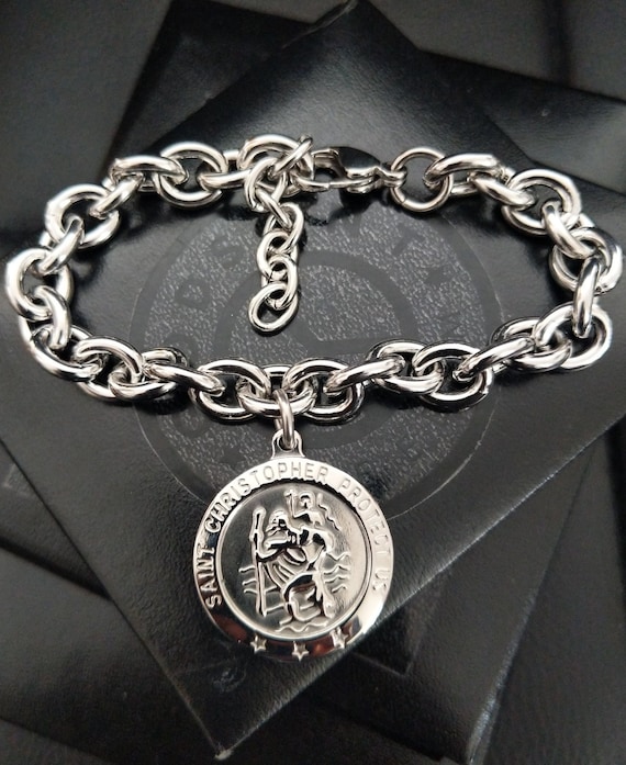 St christopher shop charm bracelet