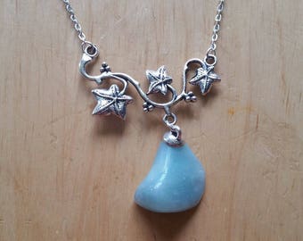 Celtic Necklace: genuine Amazonite
