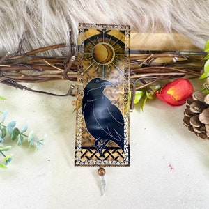 Metal Bookmark: The Raven