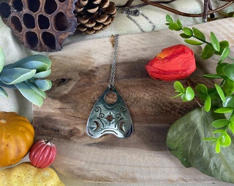 Necklace: Ouija drop (stainless steel)