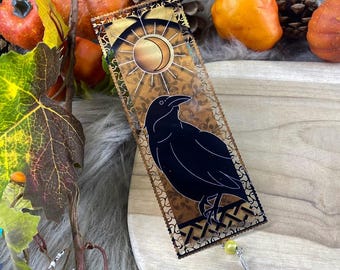 Metal Bookmark: The Raven