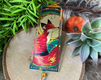 Metal Bookmark: The Fox