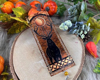 Metal Bookmark: The Deer