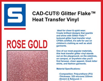Red Glitter Flake Heat Transfer Vinyl Glitter HTV Red Glitter Heat Transfer  Stahl's Glitter Flake Red HTV Red Glitter iron on Vinyl 