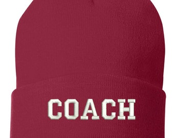 coach beanie hat