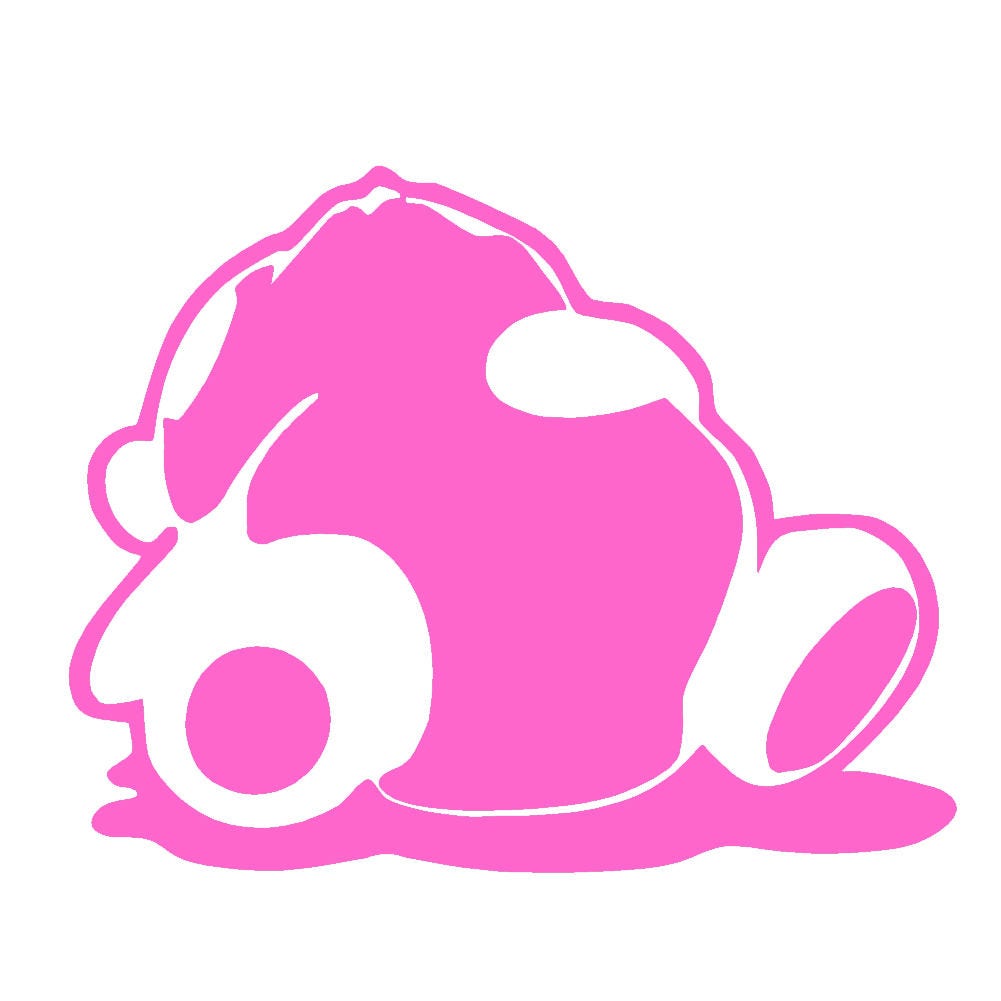 Sleeping Panda JDM Tuner  - 2-Pack, 4 inch -  Vinyl Decal Window Sticker by StickerDad - Thumbnail 5