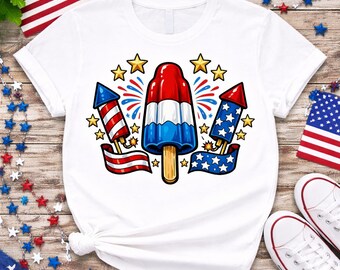Patriotic 4th of July Celebration 1033 PNG – Sublimation & DTF (Digital Download)