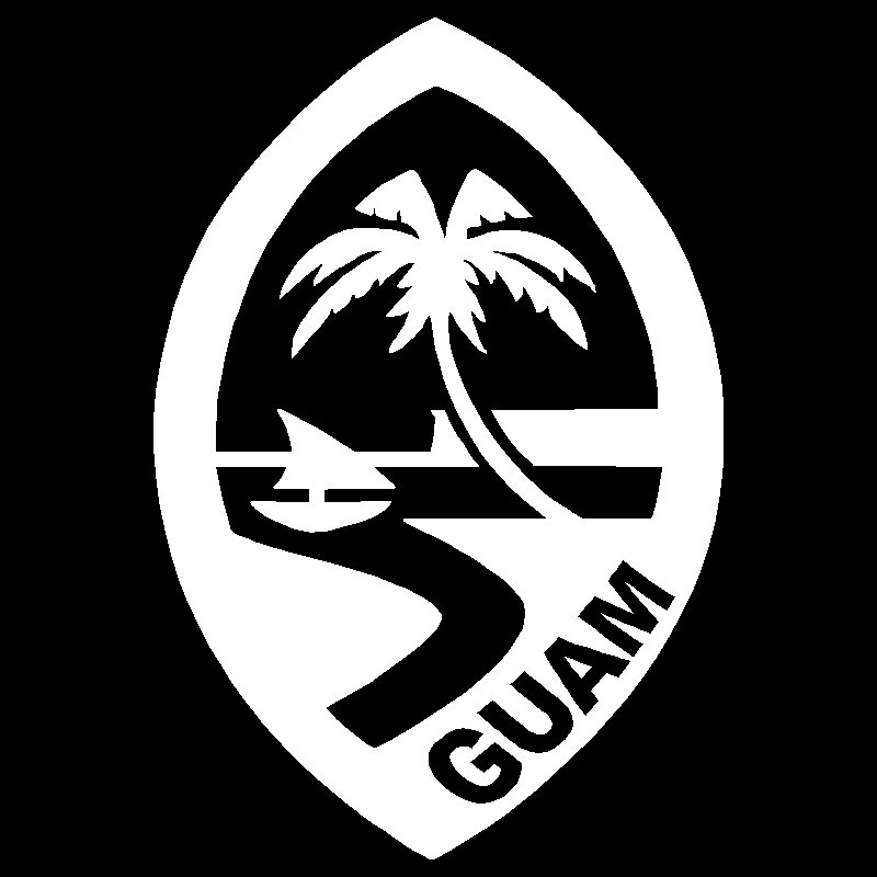 Seal of GUAM Pride Love 11 Vinyl Decal Window Sticker Etsy