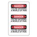 "ONLY YOU CAN PREVENT WORK BEATINGS" Sticker (2-Pack) By StickerDad - 2"x1" Black/White/Red, Waterproof Decal - View #8