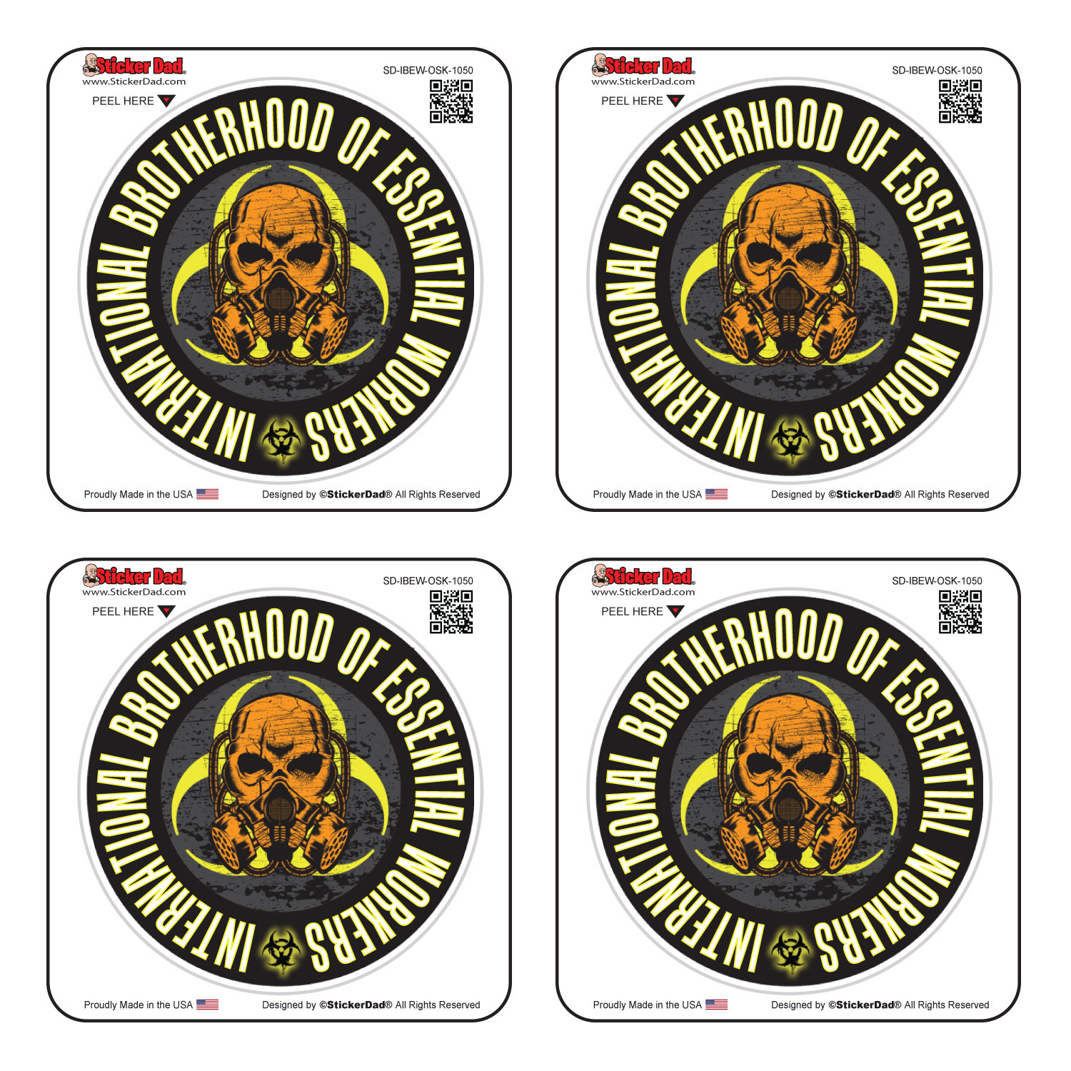 Ibew stickers deals
