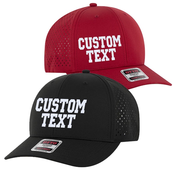 Backwards Text Hat - Etsy