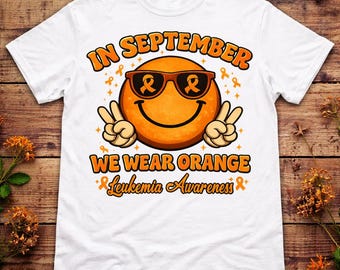 In September We Wear Orange 306 PNG – Sublimation & DTF (Digital Download)