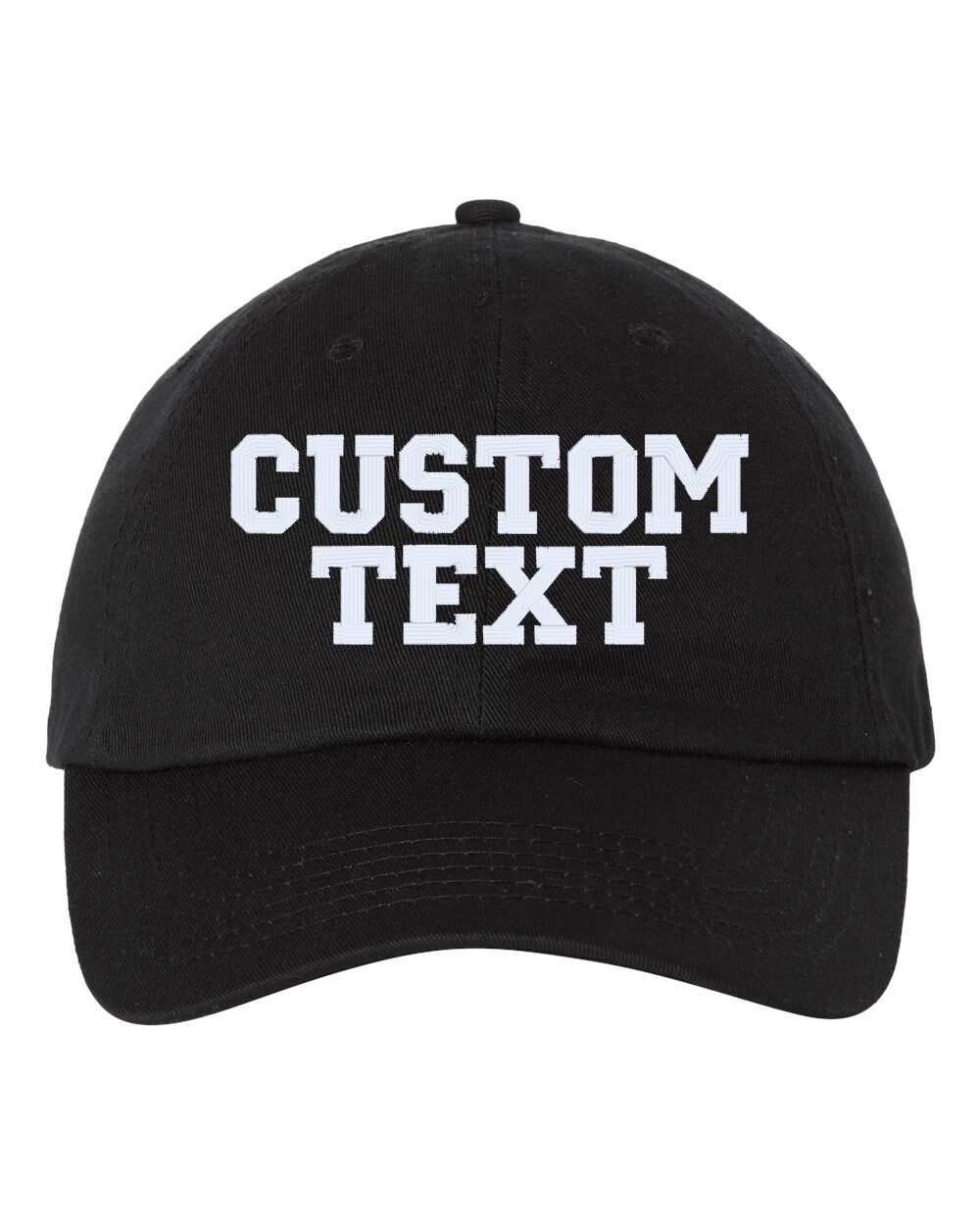 CUSTOM TEXT Cap Hats Coach Gift, Dad Gift , Mom Gift ,Baseball Gift, Groom Gift, Tag Line, Business, Name, Embroidered