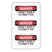"ONLY YOU CAN PREVENT WORK BEATINGS" Sticker (2-Pack) By StickerDad - 2"x1" Black/White/Red, Waterproof Decal