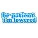 Be Patient I'm Lowered V1 - ( 2 Pack, 7