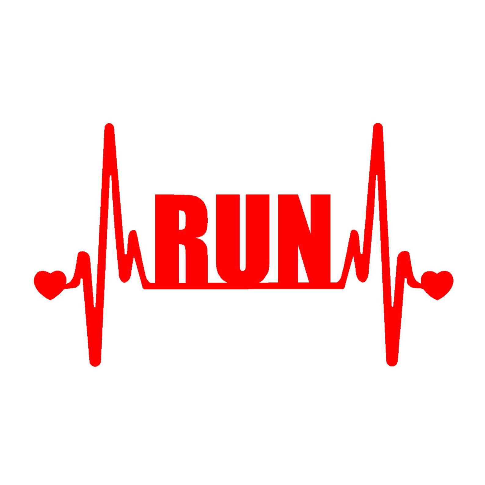 RUN Marathon Running V2 Heartbeat Lifeline - 7