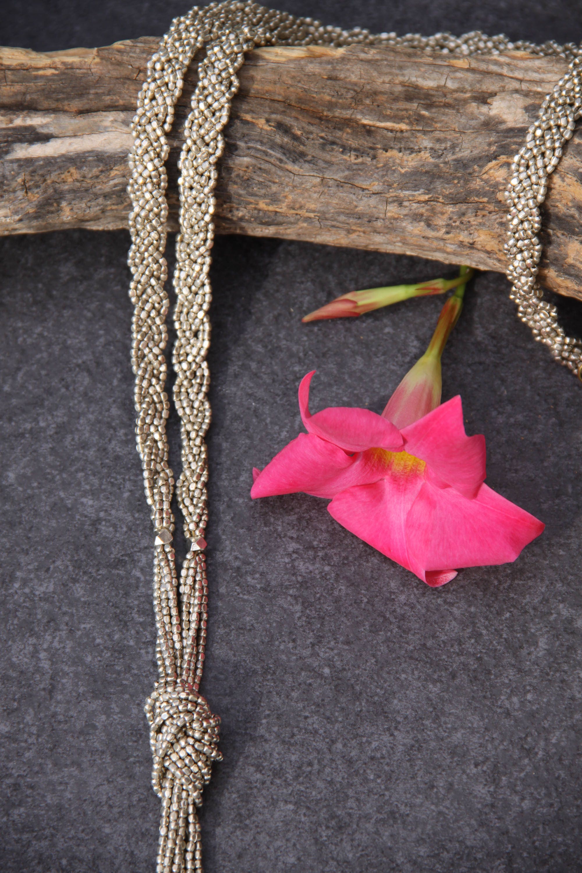 Elegant Long Necklace Extra Long Necklace Knot Necklace Etsy