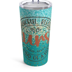 colorful nurse RN LPN LVN tumbler,glittery stethoscope cup,nursing student cup,school nurse 20 oz tumbler,healthcare worker gift