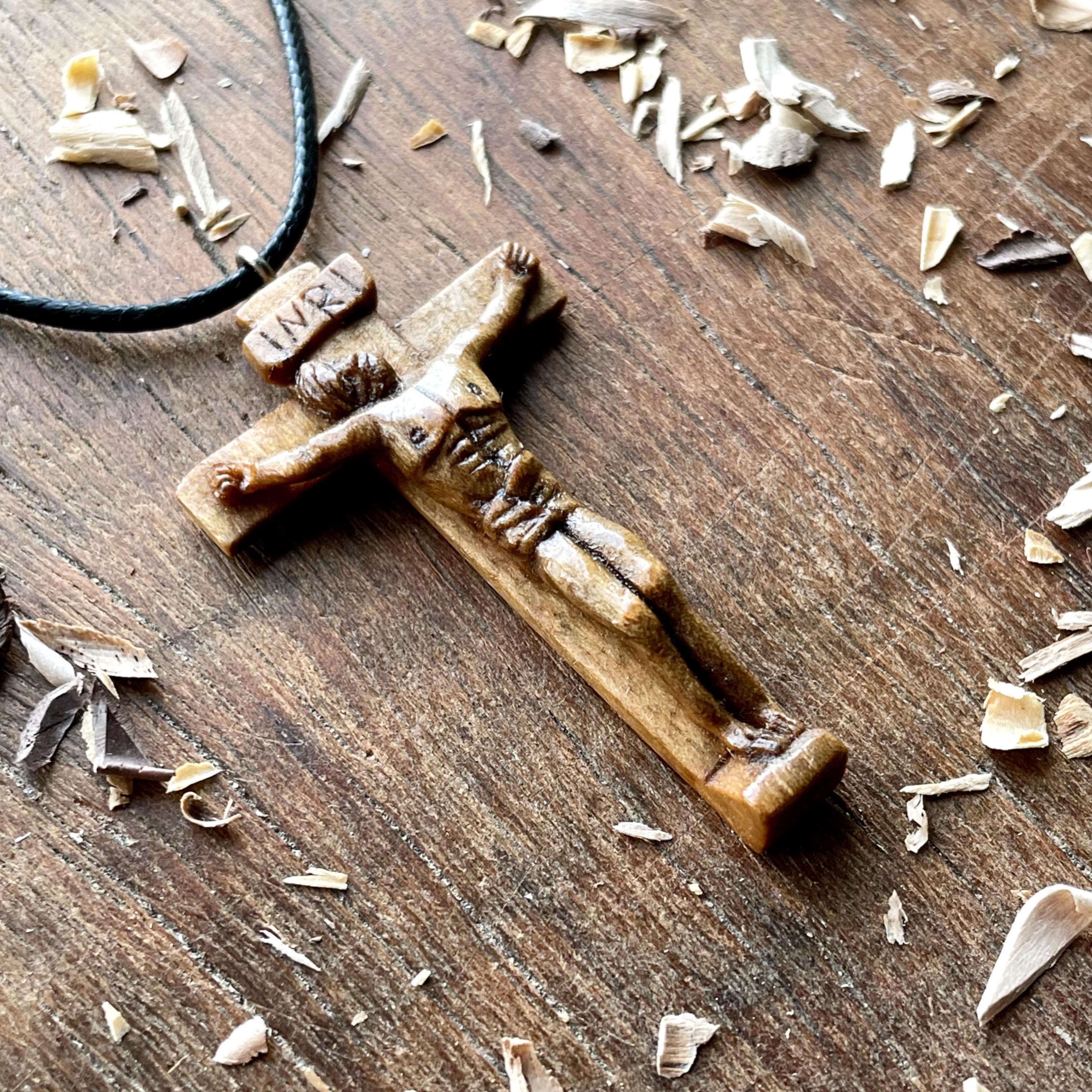 Jesus on the Cross Wooden Necklace, Jesus Christ Walnut Wood Pendant, Religious Wooden Jewelry - Etsy Jesus on the Cross Wooden Necklace, Jesus Christ Walnut Wood Pendant, Religious Wooden Jewelry - Etsy