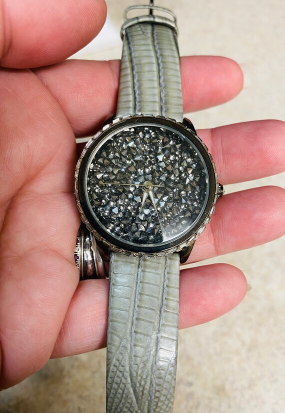 vintage snake gunmetal mesh Gem