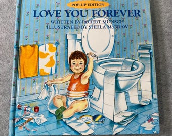 Ti amerò per sempre - Libro pop-up di Robert Munsch - Edizione pop-up - Ottime condizioni - Classico per bambini