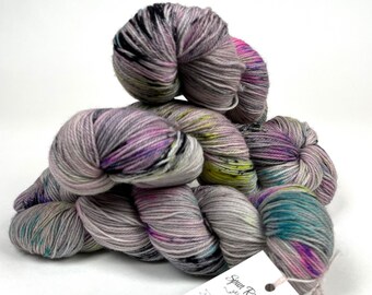 Hand-Dyed Variegated Sock Yarn – 2-Ply, Corriedale Wool Blend