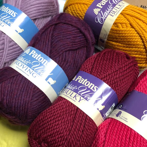 patons classic wool yarn sale
