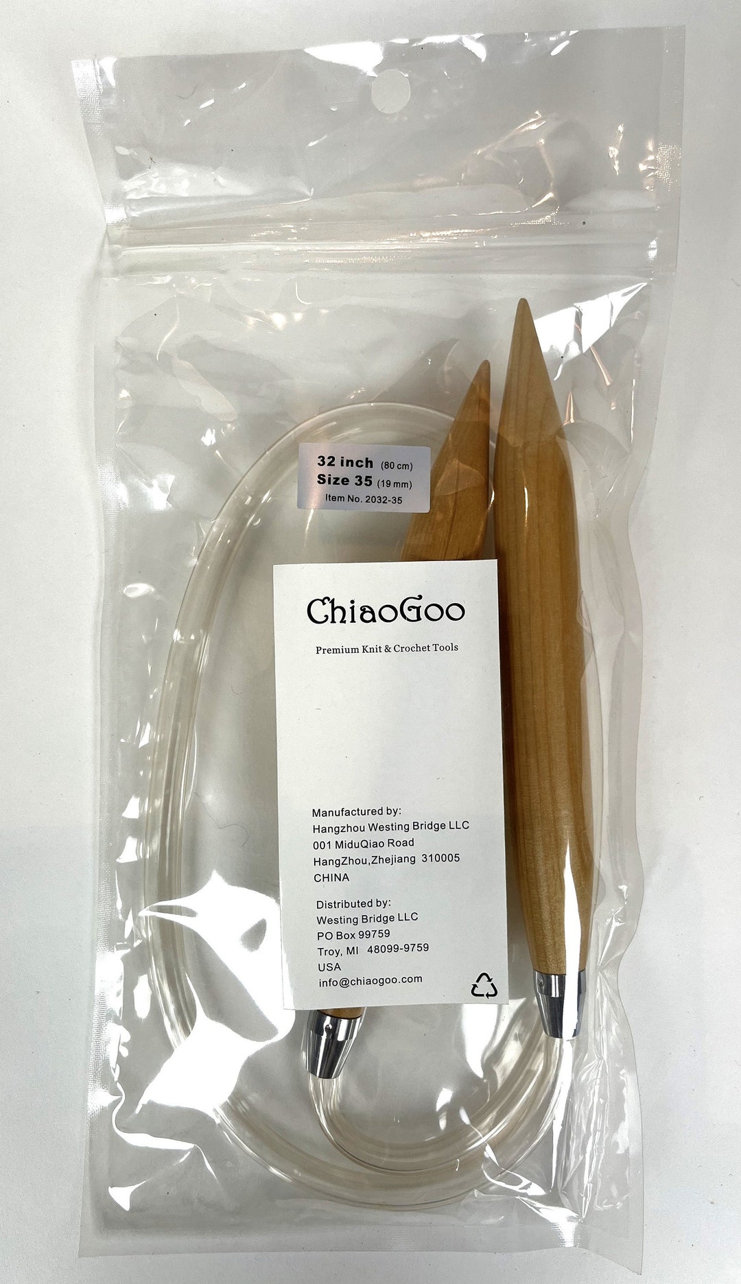 Chiaogoo Lace Interchangeable Needles ChiaoGoo RED Lace Circular Needle 60cm 1.50-15.00mm - 1pc | De Aguja Circular Para Mantas