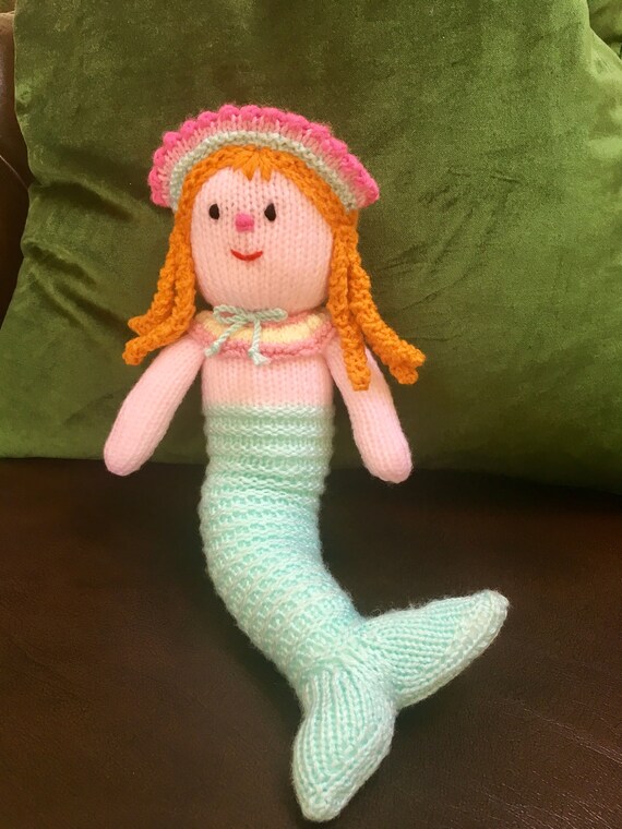 hand knitted dolls for charity