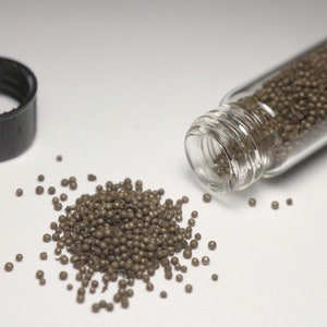 Cast Iron Metal Shot / Granular Beads, Pellets, 4% Carbon, Chemistry Sample