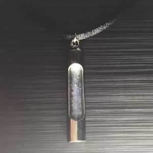 Silica Aerogel Necklace (Frozen Smoke) Worlds Lightest Solid Science Jewelry , Science Fashion