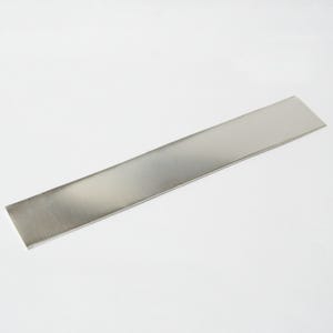 Electrodo de tira metálica de plata de 6", elemento 47 Ag, pureza del 99,99 % (muestra química)