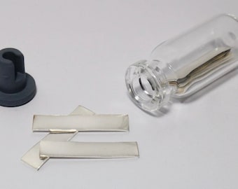 Silber Metallstreifen/Elektrode 99,99% reines Element 47 ag Chemieprobe