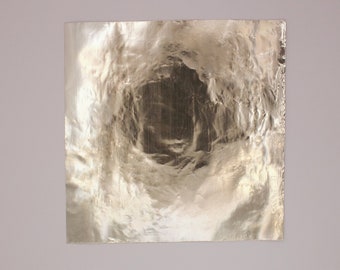 REAL Tin Foil Metal 99.9% Pure Square 6x6x0.001 Inch Element Sample