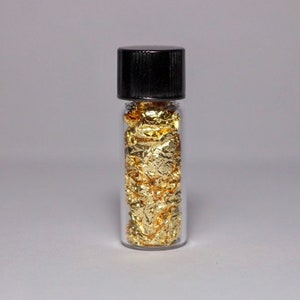 Gold Metal 99.99% Pure Element 79 Au Chemistry Sample Foil image 2